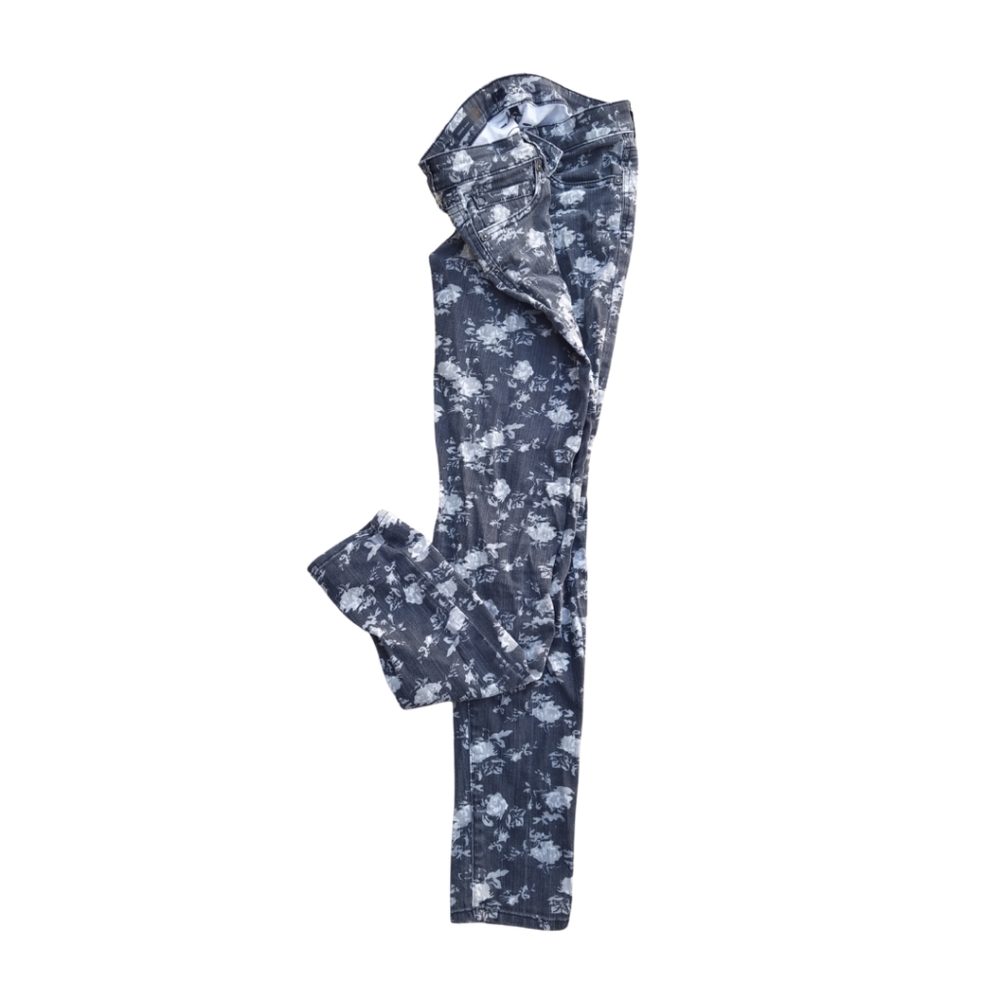 Kut from the Kloth Diana skinny floral jeans